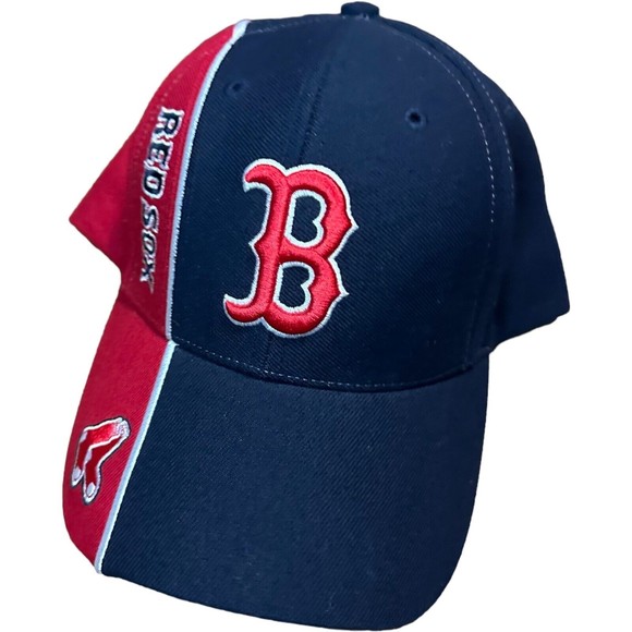 Boston Red Sox Hat MLB Twins Enterprise Rare Style Adjustable Baseball Cap NWT - Picture 3 of 16